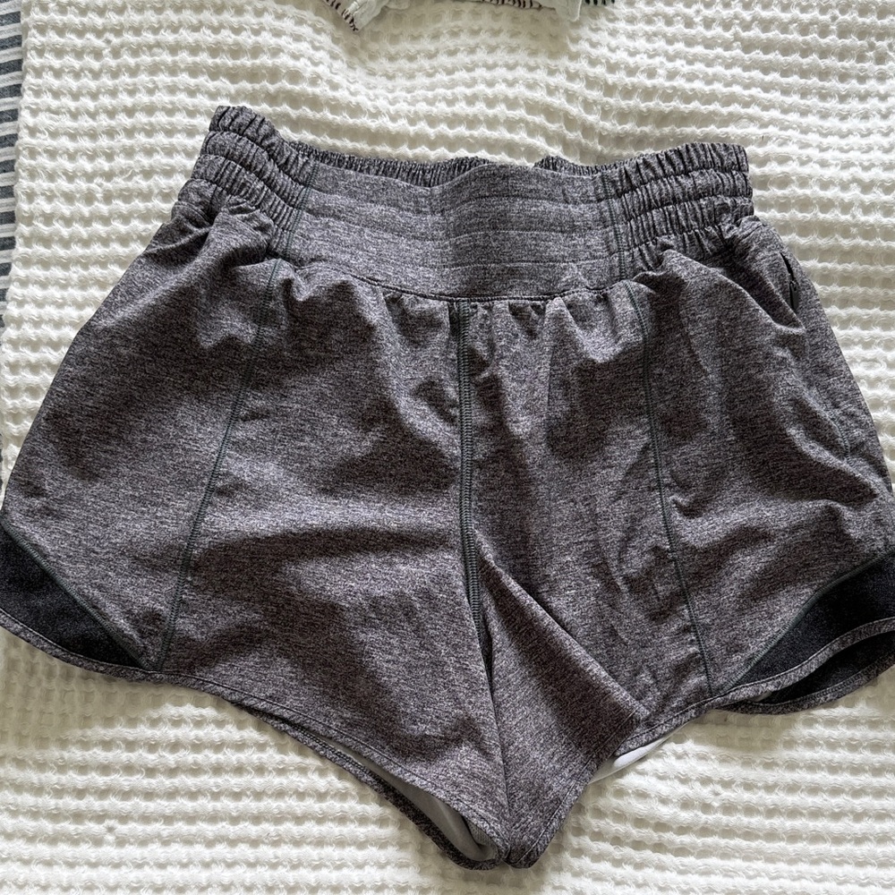lululemon athletica Charcoal Gray Athletic Shorts